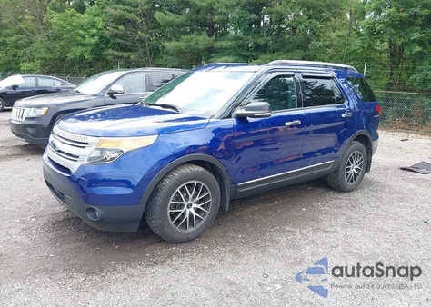 2013 Ford Explorer Xlt из США, поврежденный, VIN 1FM5K8D80DGA97496